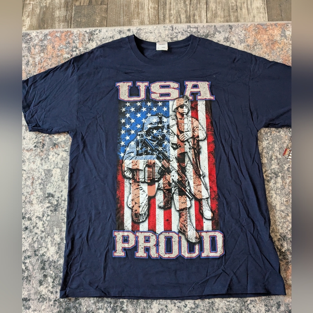 USA Proud Graphic T-Shirt